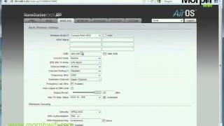 Configuracion de Enlace Punto A Punto con Ubiquiti Nanostation LocoM5 [upl. by Trometer]