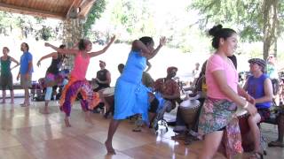 Youssouf Koumbassa teaching at Camp Fareta 2013 [upl. by Dyal]