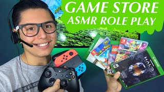 ASMR Game Store Role Play Games amp Tingles [upl. by Kyred920]