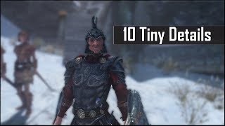 Skyrim Yet Another 10 Tiny Details That You May Still Have Missed in The Elder Scrolls 5 Part 19 [upl. by Alidis]