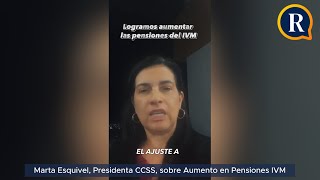 CCSS aprueba aumento en Pensiones del IVM [upl. by Hale48]