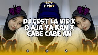 DJ CEST LA VIE X O AJA YA KAN X CABE CABE AN  SOUND MENGKANE VIRAL TIKTOK 2024 [upl. by Riobard306]