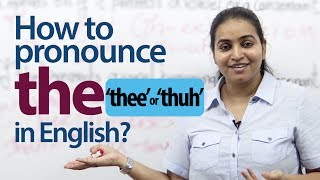 How to Pronounce quotthequot in English  English Pronunciation amp Grammar lesson [upl. by Imis732]