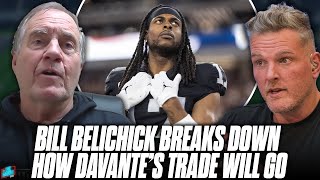 Bill Belichick Breaks Down Exactly How He Would Work A Trade For Davante Adams  Pat McAfee Reacts [upl. by Anyt7]