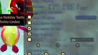 How to set multiple permissions easier Second Life TuTORial [upl. by Euqirne]