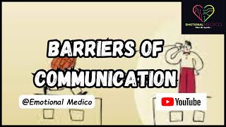 Barriers of Communication  Health Education  Community medicine [upl. by Airam]