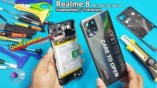 Realme 8 Disassembly  Realme 8 Teardown  How to Open Realme 8 and Realme 8 Pro Back Panel [upl. by Alecram]