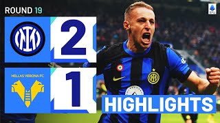 INTERVERONA 21  HIGHLIGHTS  Unreal drama at San Siro  Serie A 202324 [upl. by Alvie]