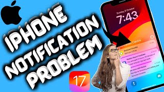 Fixed ✅ IPhone Notification Sound Not Working After Updating iOS 17 [upl. by Peppie193]