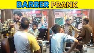 Barber Prank  😡  Crazy Entertainment [upl. by Romaine]