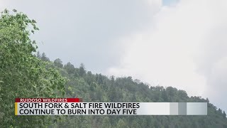 South Fork Fire burns 16349 acres near Ruidoso [upl. by Cerallua376]