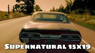 Supernatural 15x19 Ending Montage quotRunning on Emptyquot [upl. by Lin733]