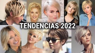 Tendencia de CORTES de CABELLO para DAMAS de 506070 años Moda 202223 [upl. by Namilus]