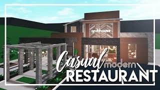 Welcome to Bloxburg Casual Modern Restaurant [upl. by Ahsinirt947]