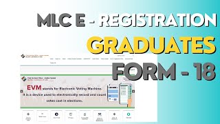 MLC  GRADUATES  FORM 18 REGISTRATION [upl. by Orgell]