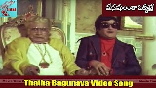 Thatha Bagunava Video Song  Manushulantha Okkate Movie  NTRJamuna  MovieTimeCinema [upl. by Godric]