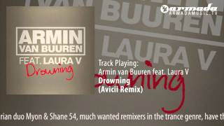 Armin van Buuren feat Laura V  Drowning Avicii Remix [upl. by Rimidalg]