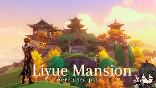 Liyue Mansion ✨️  W ID   Serenitea pot genshinimpact gaming [upl. by Bekaj917]