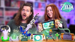 I Buy quotMy Girlfriendquot WEIRD ZELDA Nintendo Switch Accessories [upl. by Enohsal]