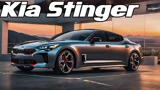 Revitalizing Elegance KIA Stinger Sedan Redesign Concept 2025 [upl. by Gordy]