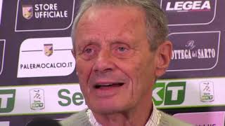 Zamparini discorso di commiato dal Palermo 4 Dicembre 2018 [upl. by Adao652]