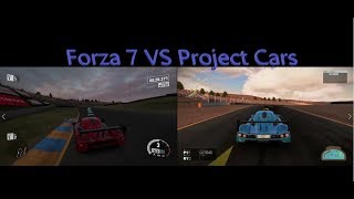 Forza Motorsport 7 VS Project Cars Sonoma Raceway with Radical RXC Turbo [upl. by Cynthea]