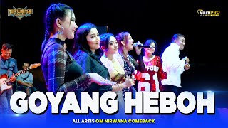 GOYANG HEBOH  All Artis OM NIRWANA COMEBACK Live Yofanda Expo JOMBANG [upl. by Venditti]