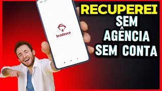 COMO RECUPERAR ACESSO AO BRADESCO sem saber agência e número da conta [upl. by Apurk]