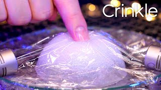 Perfect Crinkle ASMR 3  Sponge and Plastic Vinyl Triggers for Deep Sleep No Talking [upl. by Oni474]