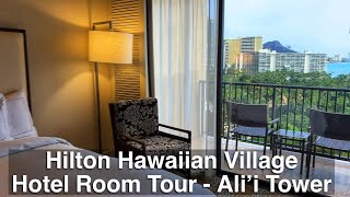 Hilton Hawaiian Village Waikiki Beach  Room Tour Restaurants Pools amp Beach  Best Hawaii Hotels [upl. by Diaz]