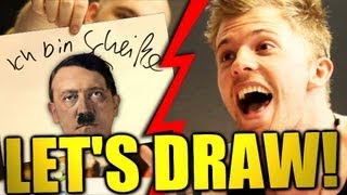 SCHEIß ADOLF HITLER  Lets Draw [upl. by Rednirah]