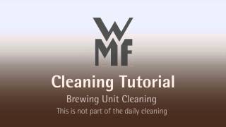 WMF 1400F  cleaning and maintenance instructions [upl. by Ellenahs]