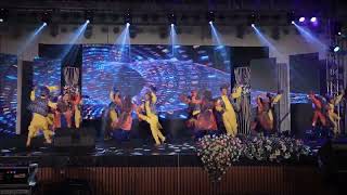 Amrita Vidyalayam Pandalam  Annual Day 202324  Punjabi dance [upl. by Aicenek]