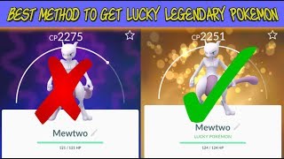 Best Way To Get A Lucky Legendary Pokemon In Pokemon Go [upl. by Imac668]