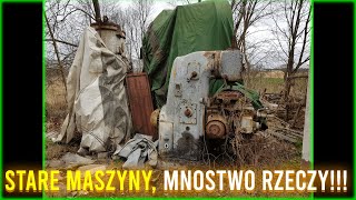 OGROMNE STARE MASZYNY w OPUSZCZONEJ FIRMIE  URBEX zakład produkcyjno  handlowy pełen znalezisk [upl. by Ennaed]