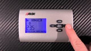 How to use the Alde 3010 213 control panel [upl. by Sarnoff984]