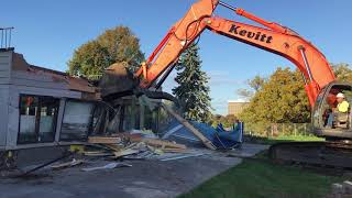 Brookview Community Center Demolition Video [upl. by Orianna]