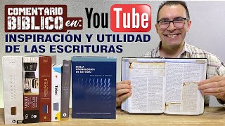 TODA ESCRITURA ES INSPIRADA POR DIOS  Significado según las Biblias de Estudio [upl. by Jackelyn290]