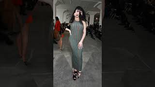 Rowan Blanchard at Eckhaus Latta RTW Fall 2024 fashion show actress [upl. by Heddi]