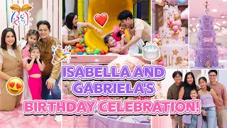 ISABELLA AND GABRIELAS BALLERINATHEMED BIRTHDAY PARTY  MARIEL PADILLA VLOGS [upl. by Kehsihba]