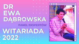 Dr Ewa Dąbrowska I Witariada 2022 I Panel Ekspertów I Odmładzanie Na Surowo [upl. by Eanrahc]