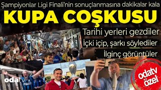 Şampiyonlar Ligi Finali’nin sonuçlanmasına dakikalar kala Taraftar Coşkusu [upl. by Kelley]