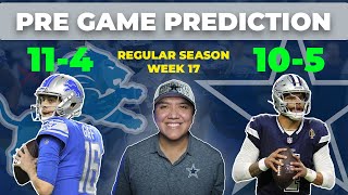 COWBOYS GO ON 3GAME LOSING STREAK amp LOSE AT HOME TO LIONS  DETDAL  WEEK 17 NFL [upl. by Nodlew236]