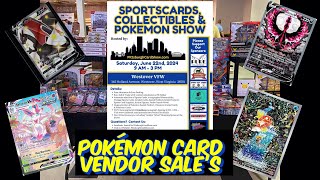 POKÉMON CARD SHOW VENDOR DEALS [upl. by Hawk]