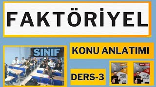 22 Faktöriyel Konu Anlatımı DERS3  Temel Kavramlar Faktöriyel Matematik DGS KPSS ALES YKS 2024 [upl. by Ahtoelc188]