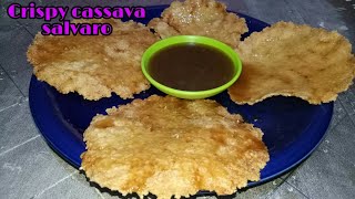 Kamoting kahoy Kab Kab in bisaya  Crispy Salvaro Cassava yummy Bren Vlog [upl. by Annamarie421]