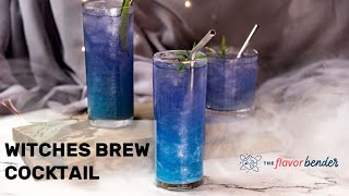 Witches Brew Drink Shimmery Gin Cocktail [upl. by Saleme]