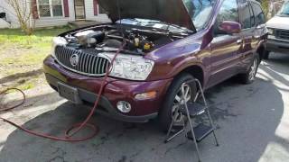 2006 07 08 09 Buick Rainier starter replacement [upl. by Pega]