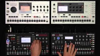 Elektron Jam Session 1 Analog Four Octatrack Machinedrum amp Monomachine [upl. by Ecaj]