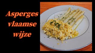 Asperges vlaamse wijze [upl. by Gnilrits]